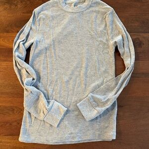 Beverly Hills Polo Club Light Gray Long Sleeve Tee loungewear, medium